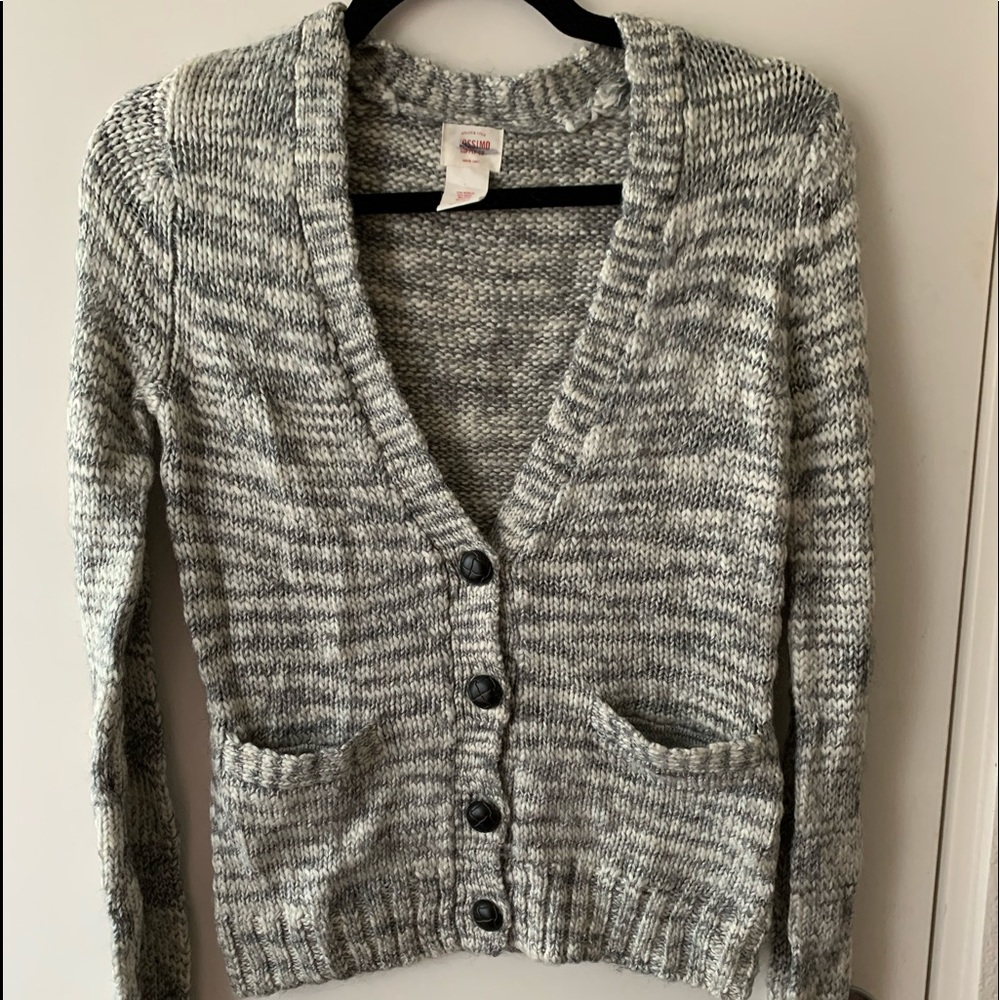 Grey cardigan NWOT